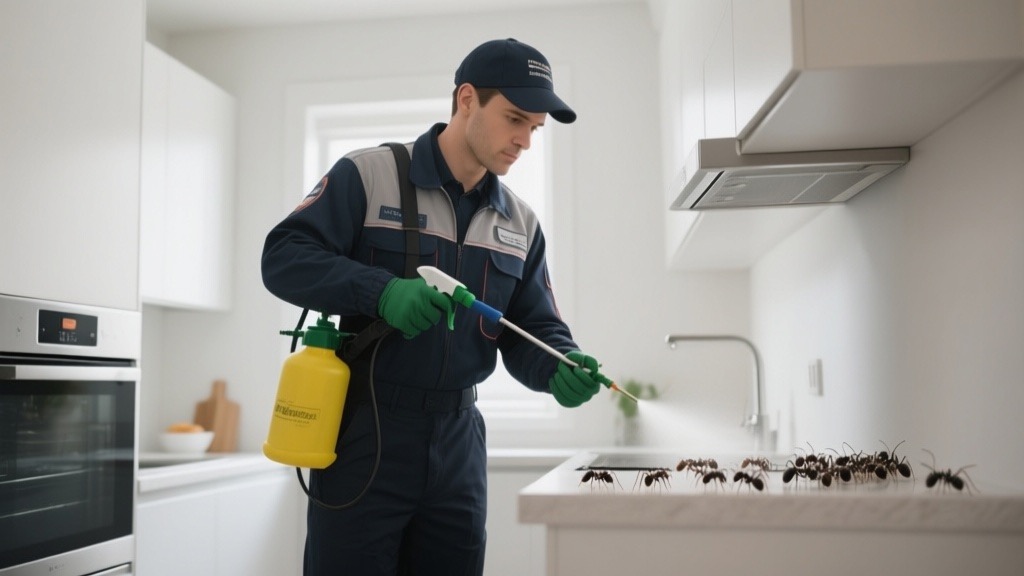 Pest control detail work in Ypsilanti